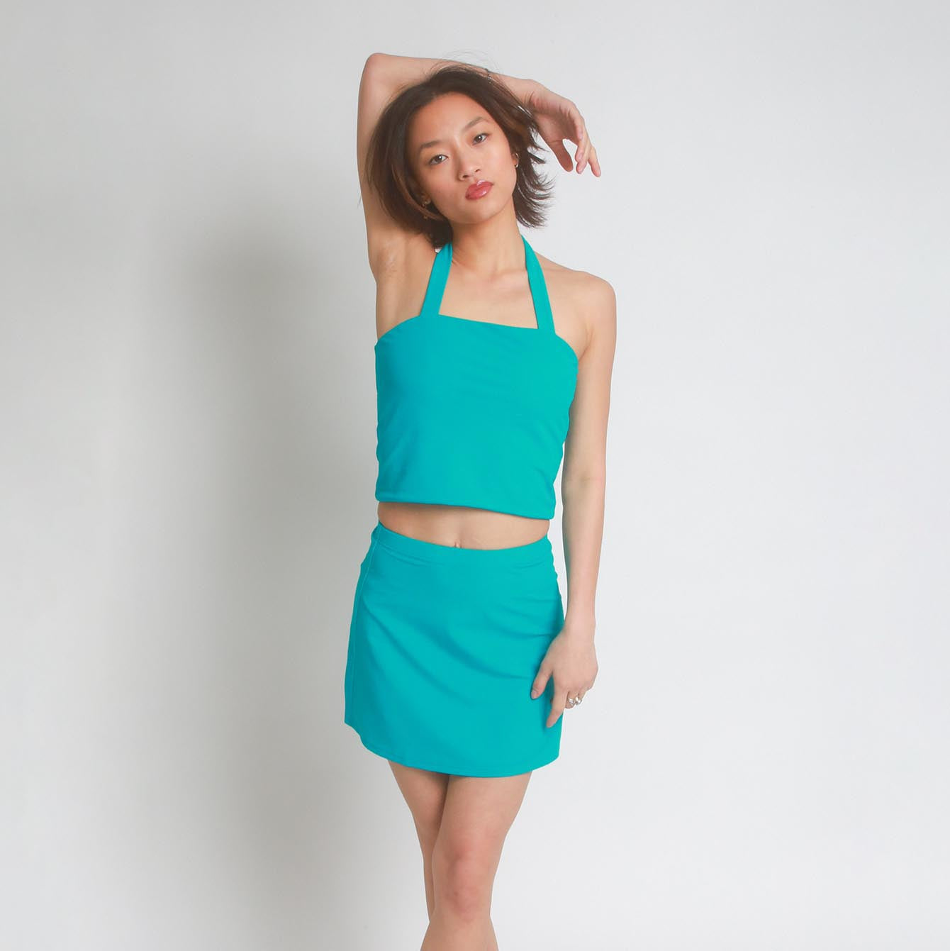 Halter Top A Line Skirt Set Mae Mae